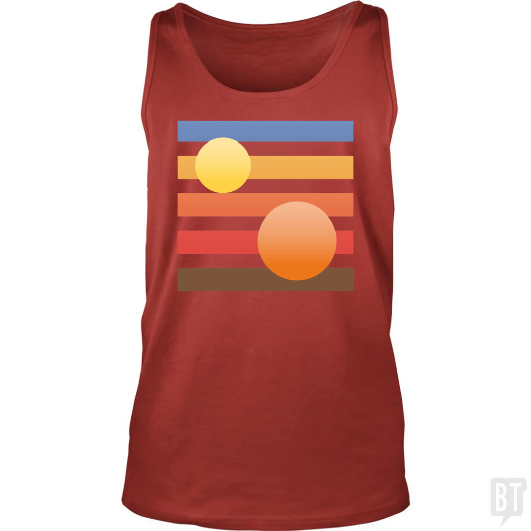 Artistic Tatooine Tank Top
