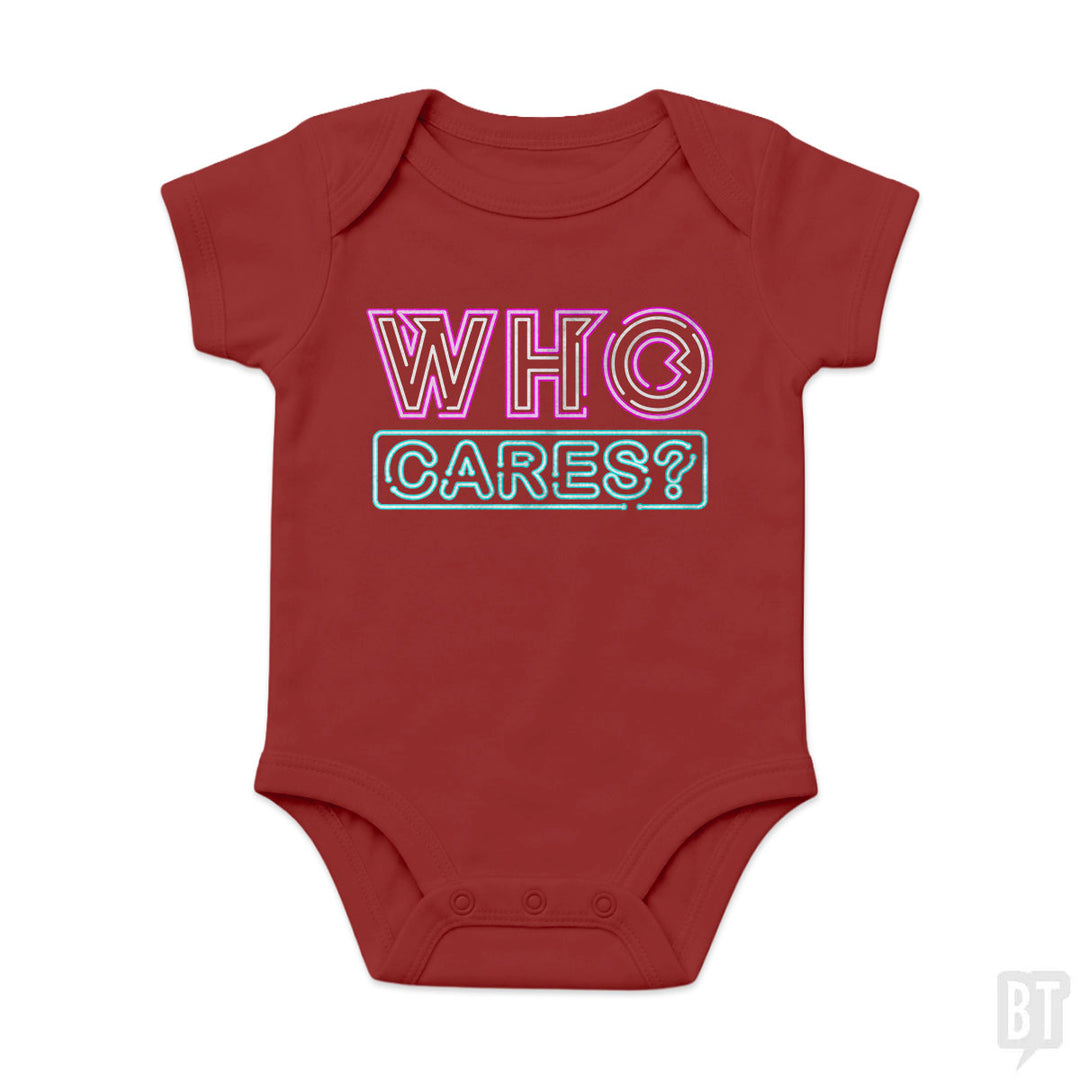 Who Cares Baby One-Piece