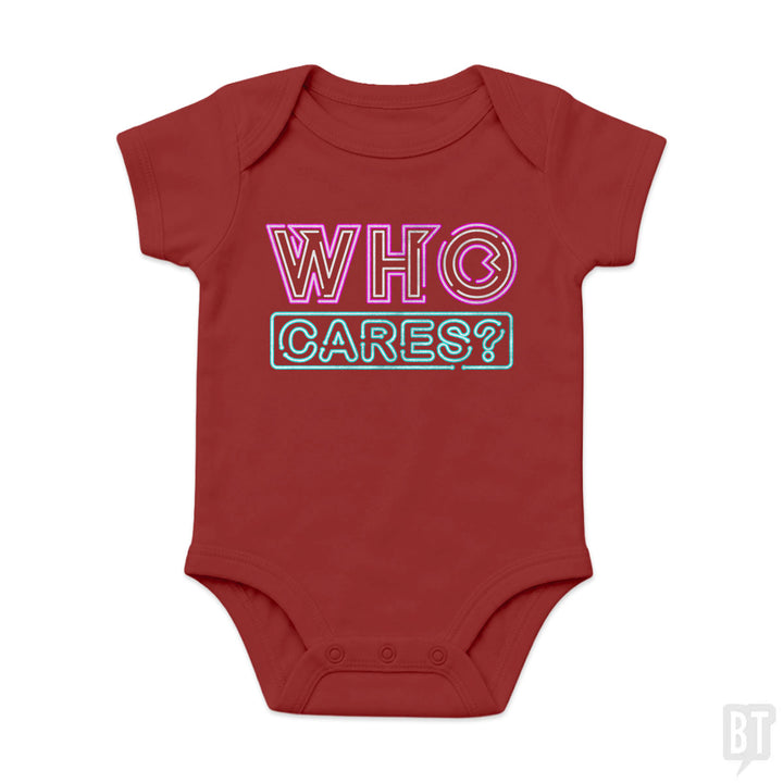 Who Cares Baby One-Piece