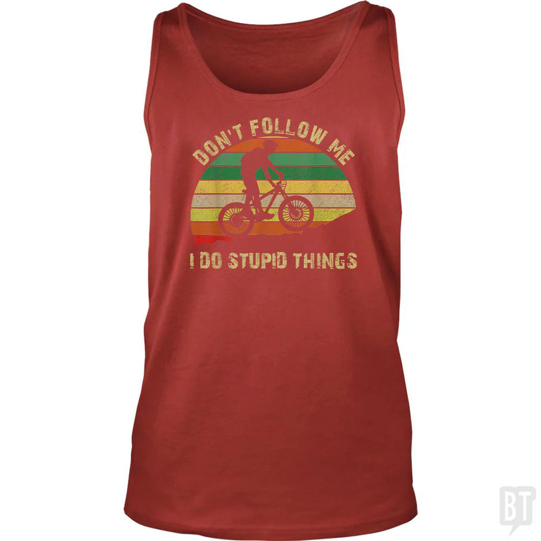 Funny Mountain Bike Tank Top