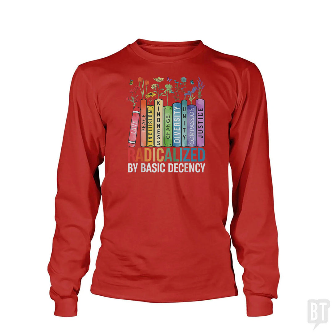 Book Flower Long Sleeve