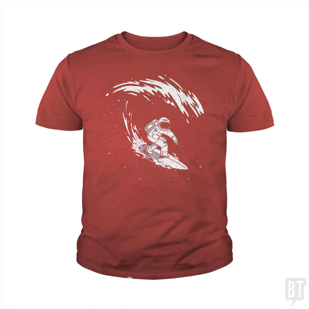 Astronaut Surfer Kids Shirt