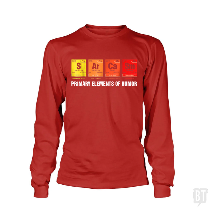Funny Chemistry Science Long Sleeve