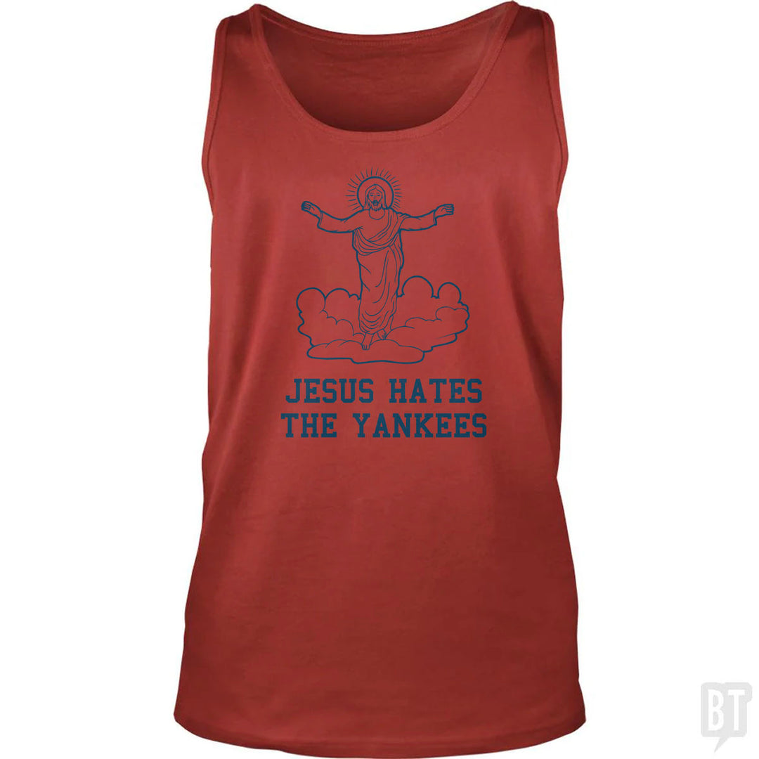 Jesus Hates the Yankees Tank Top