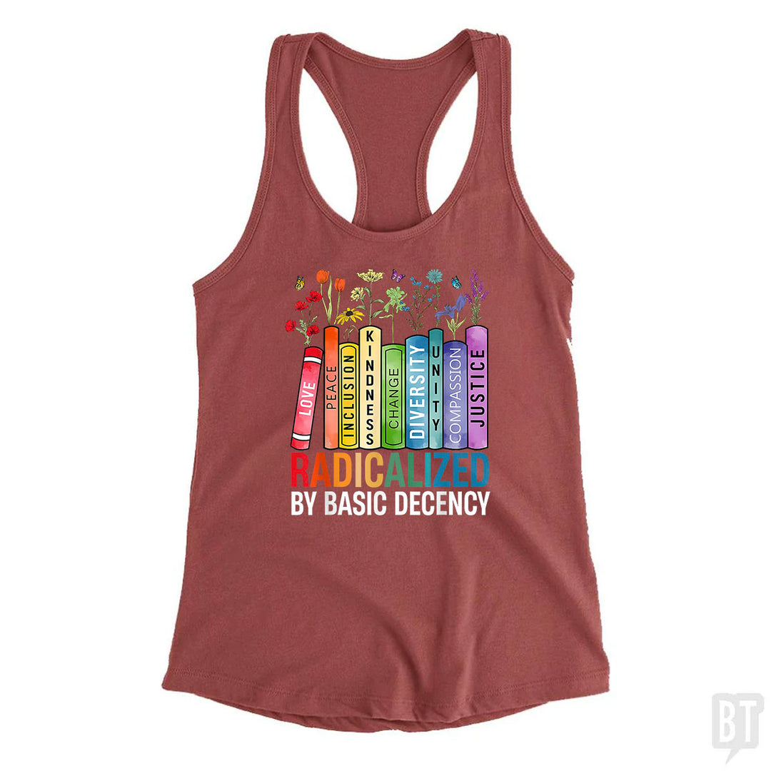 Book Flower Tank Top