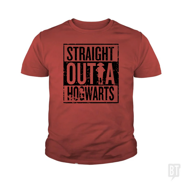 Straight Outta Hogwarts Kids Shirt