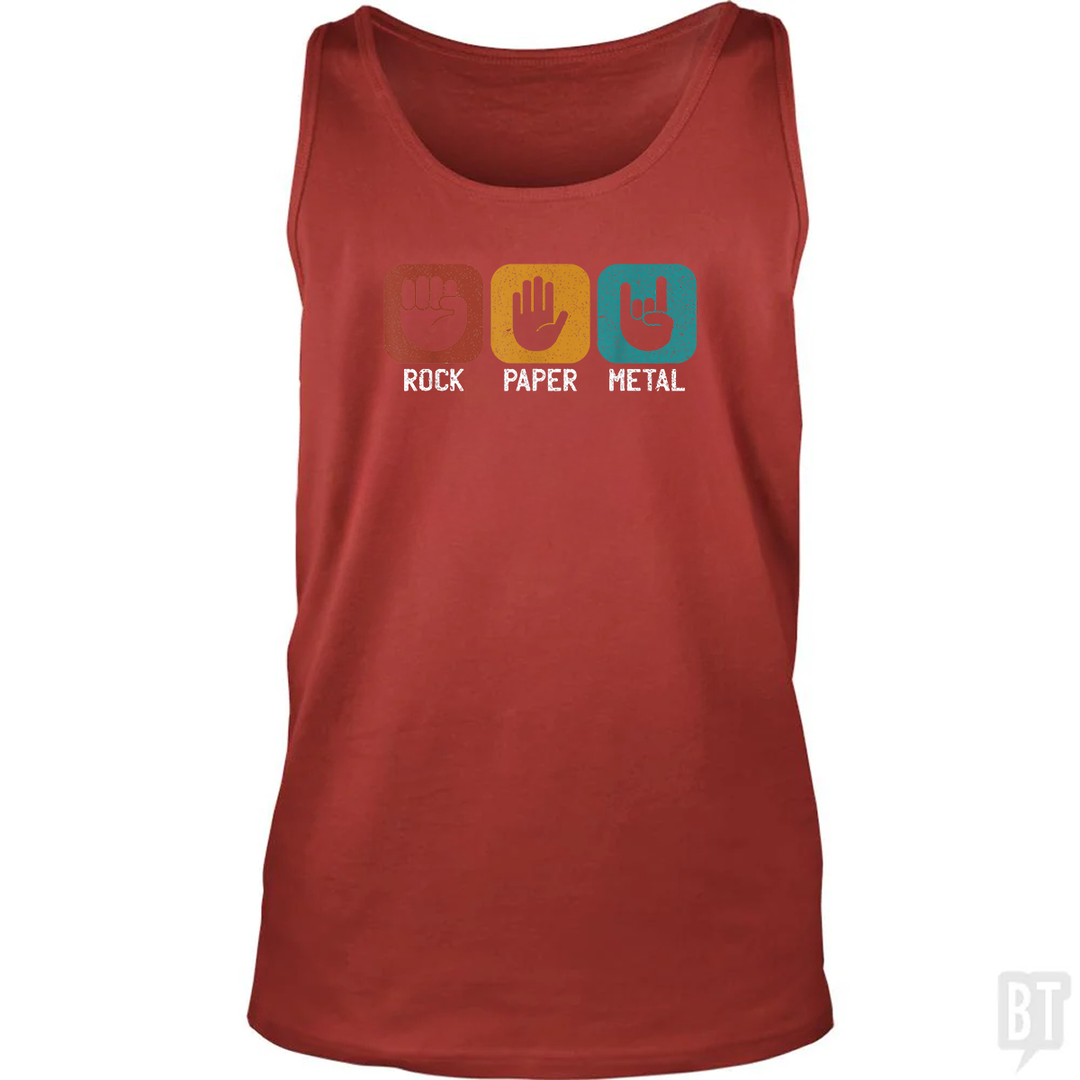 Rock Paper Metal Tank Top
