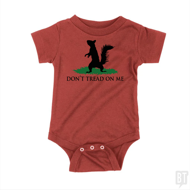 Don't Tread On Me - Squirrel Baby One-Piece