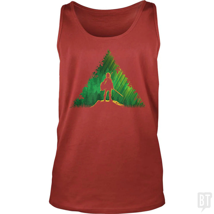 Link In A Forest Tank Top
