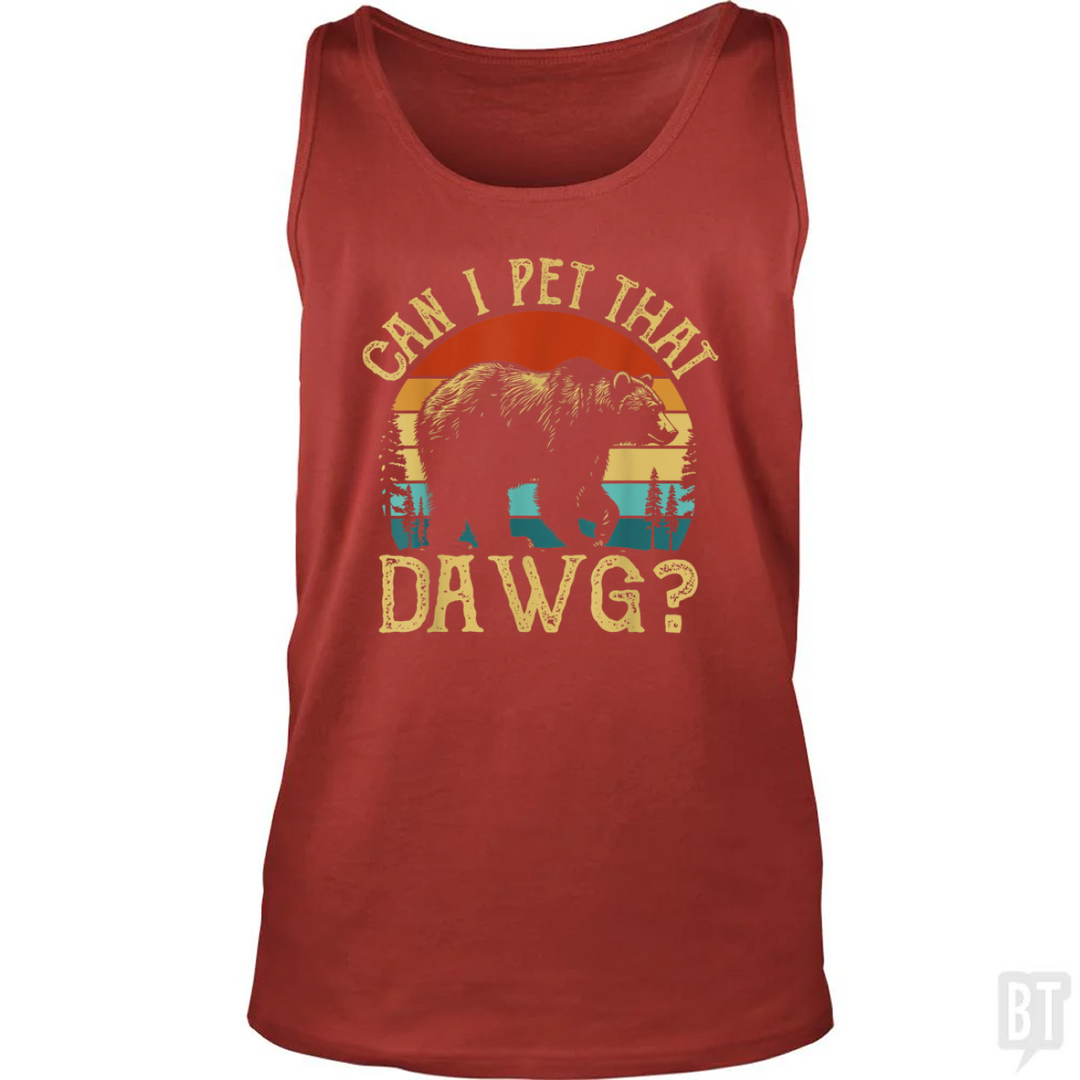 Can I Pet That Dawg Tank Top