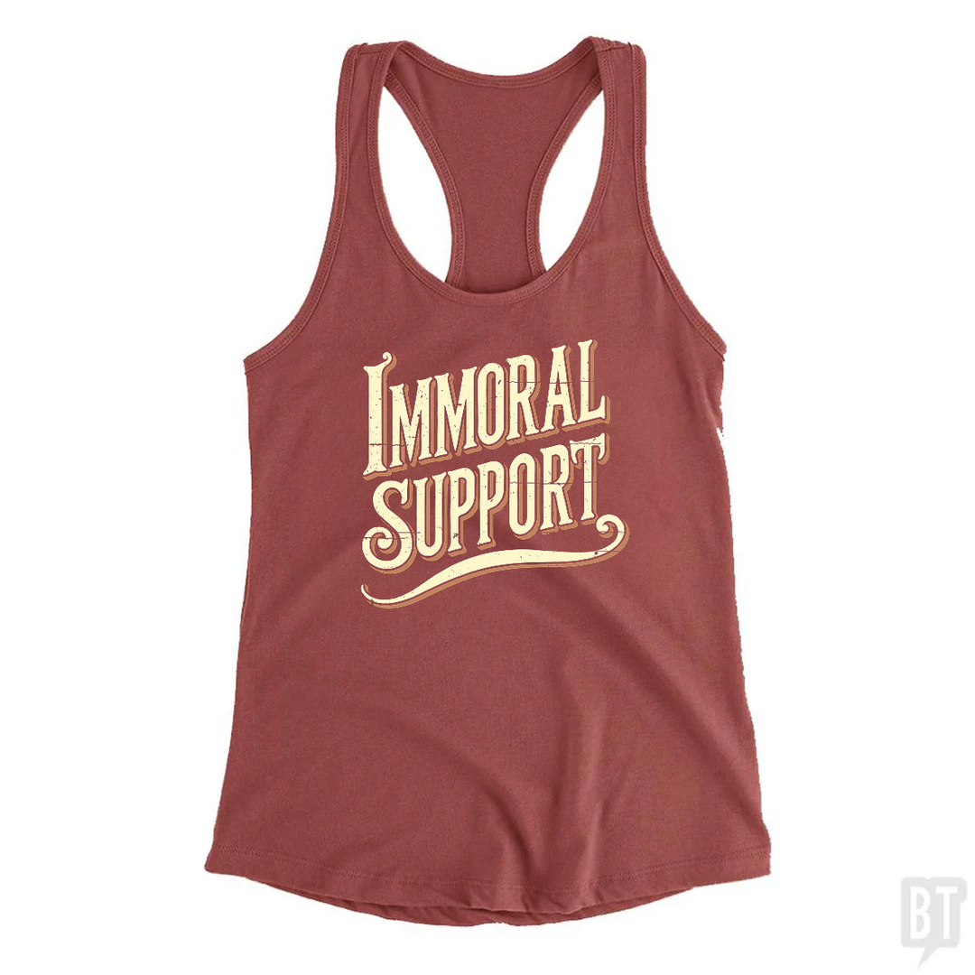 Immoral Support Tank Top