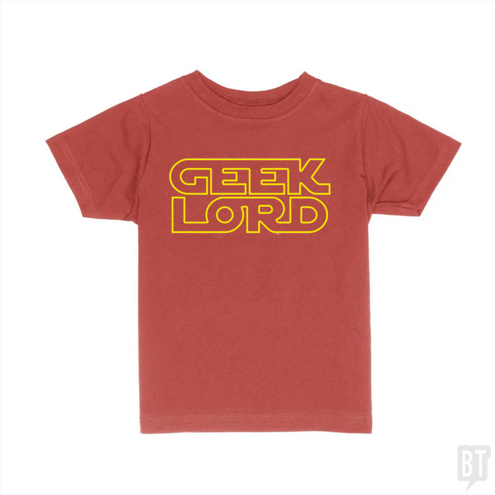 Geek Lord Kids Shirt