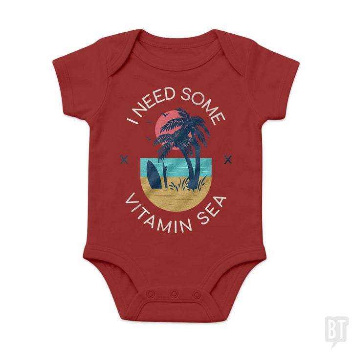 I Need Some Vitamin Sea Baby One-Piece