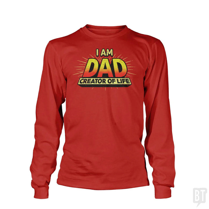 Dad - Creator of Life Long Sleeve
