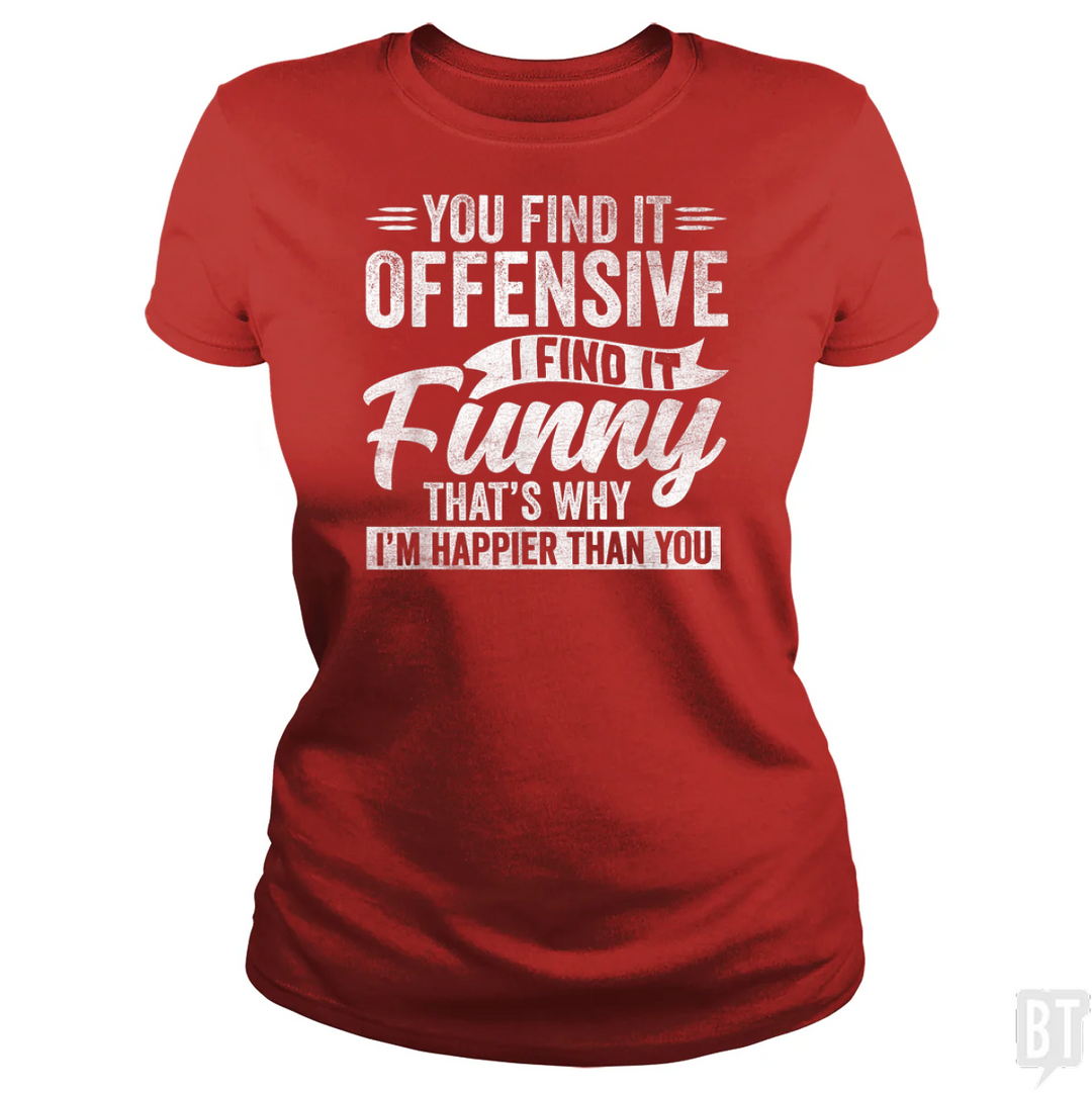 You Find It Offensive