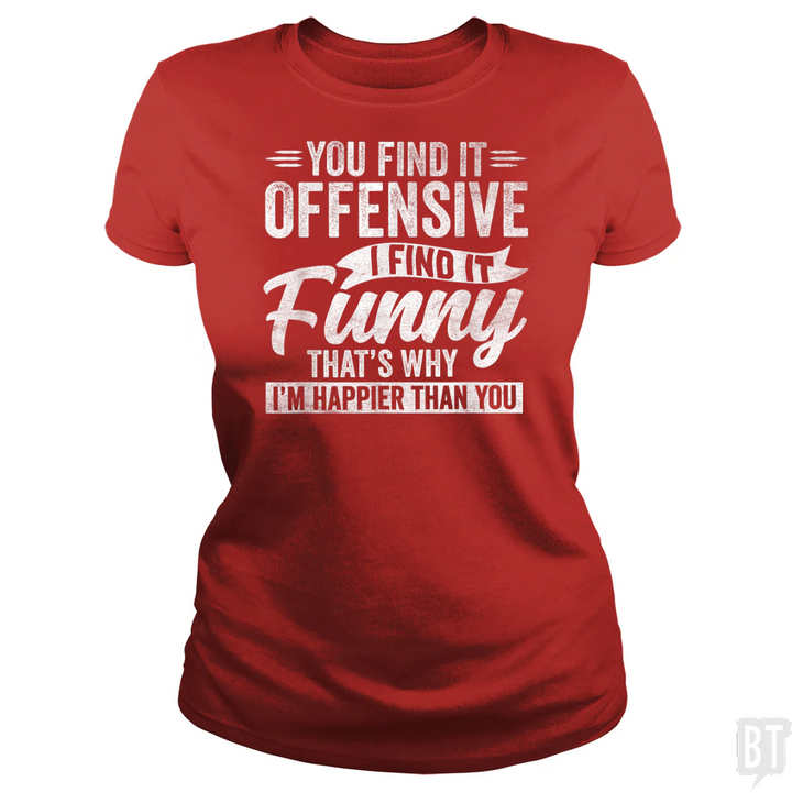 You Find It Offensive