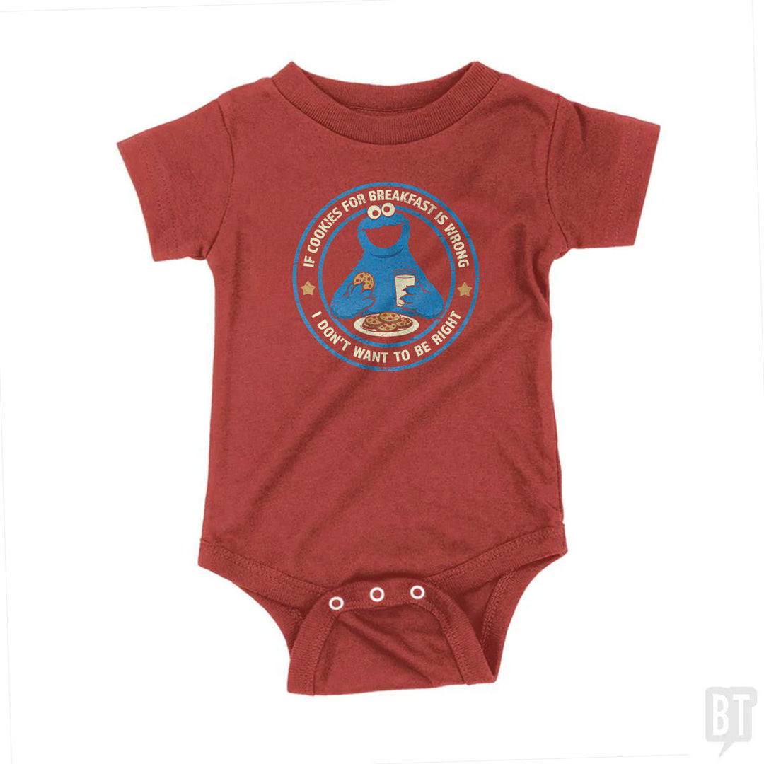 Breakfast Cookies Baby One-Piece