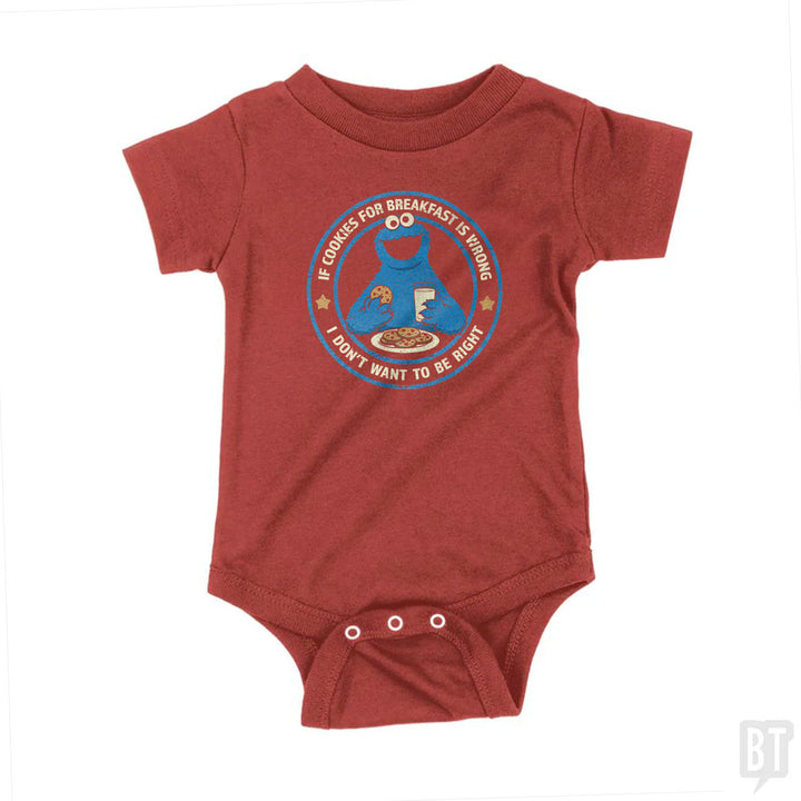 Breakfast Cookies Baby One-Piece