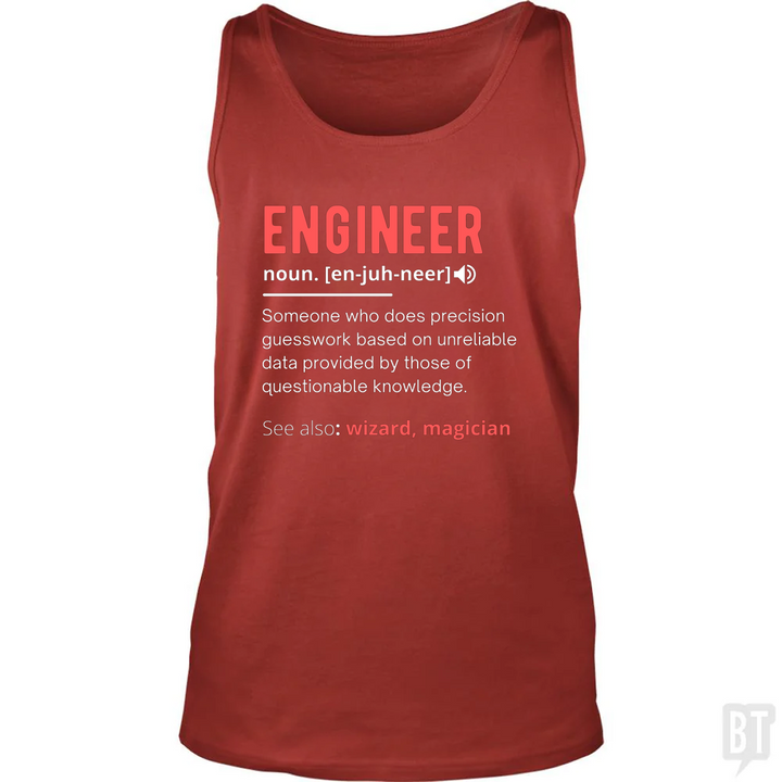 Engineer Definition Tank Top