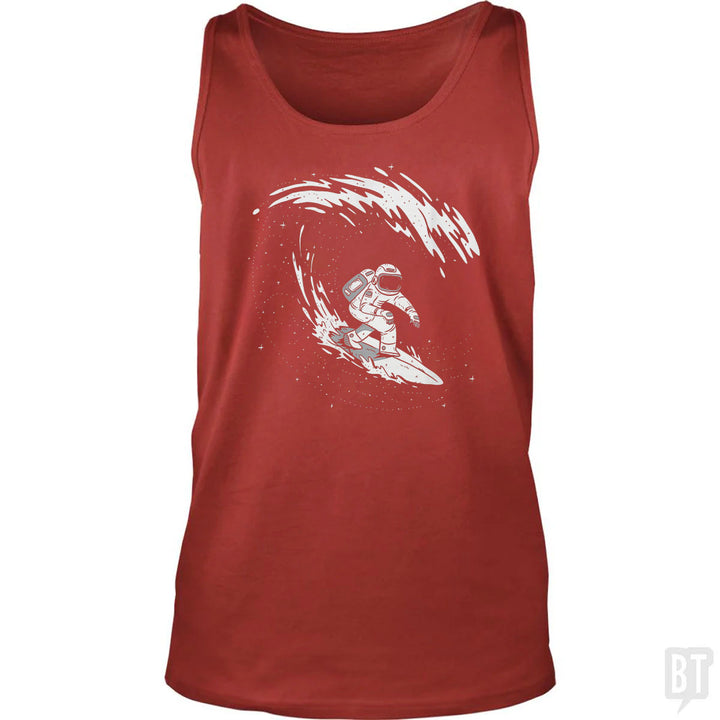 Astronaut Surfer Tank Top