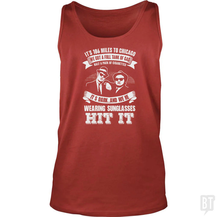 Blues Brothers Hit It Tank Top