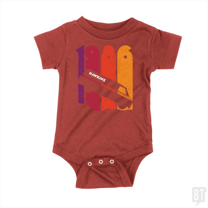 Hawkins 1986 Baby One-Piece