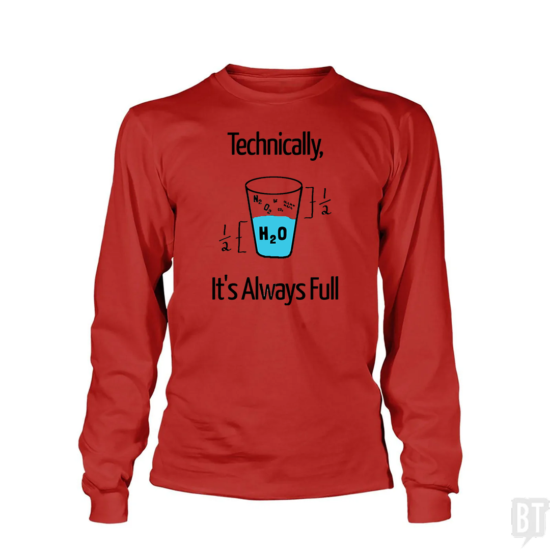 Funny Science Joke Long Sleeve