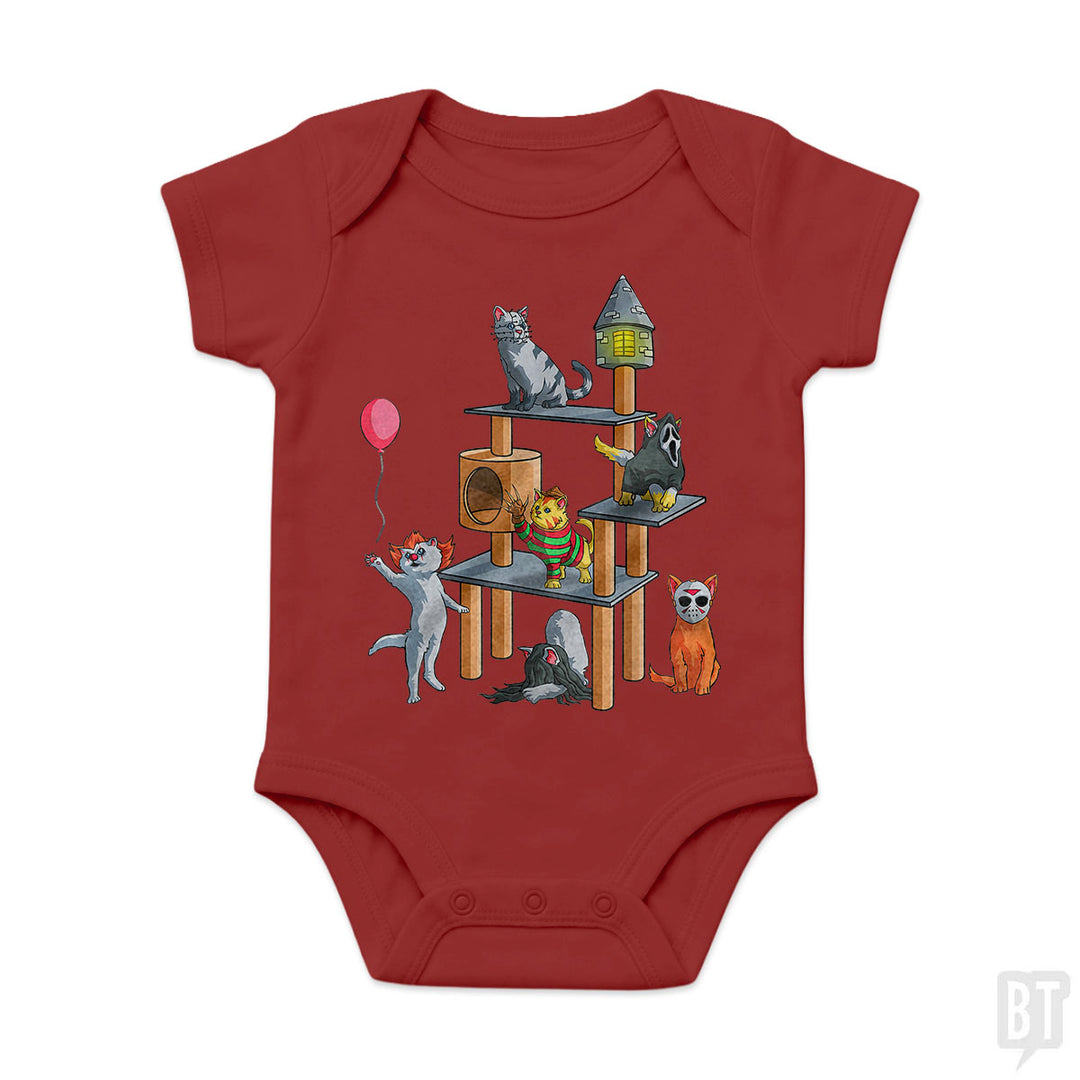 Cat Horror Movies Baby One-Piece