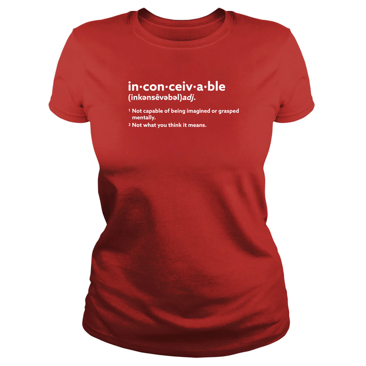Inconceivable Definition