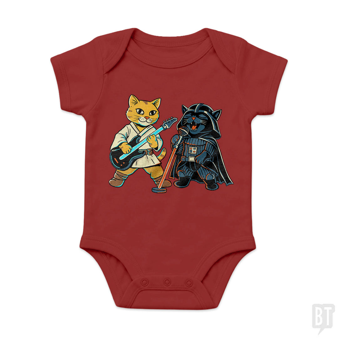 Star Meow Baby One-Piece