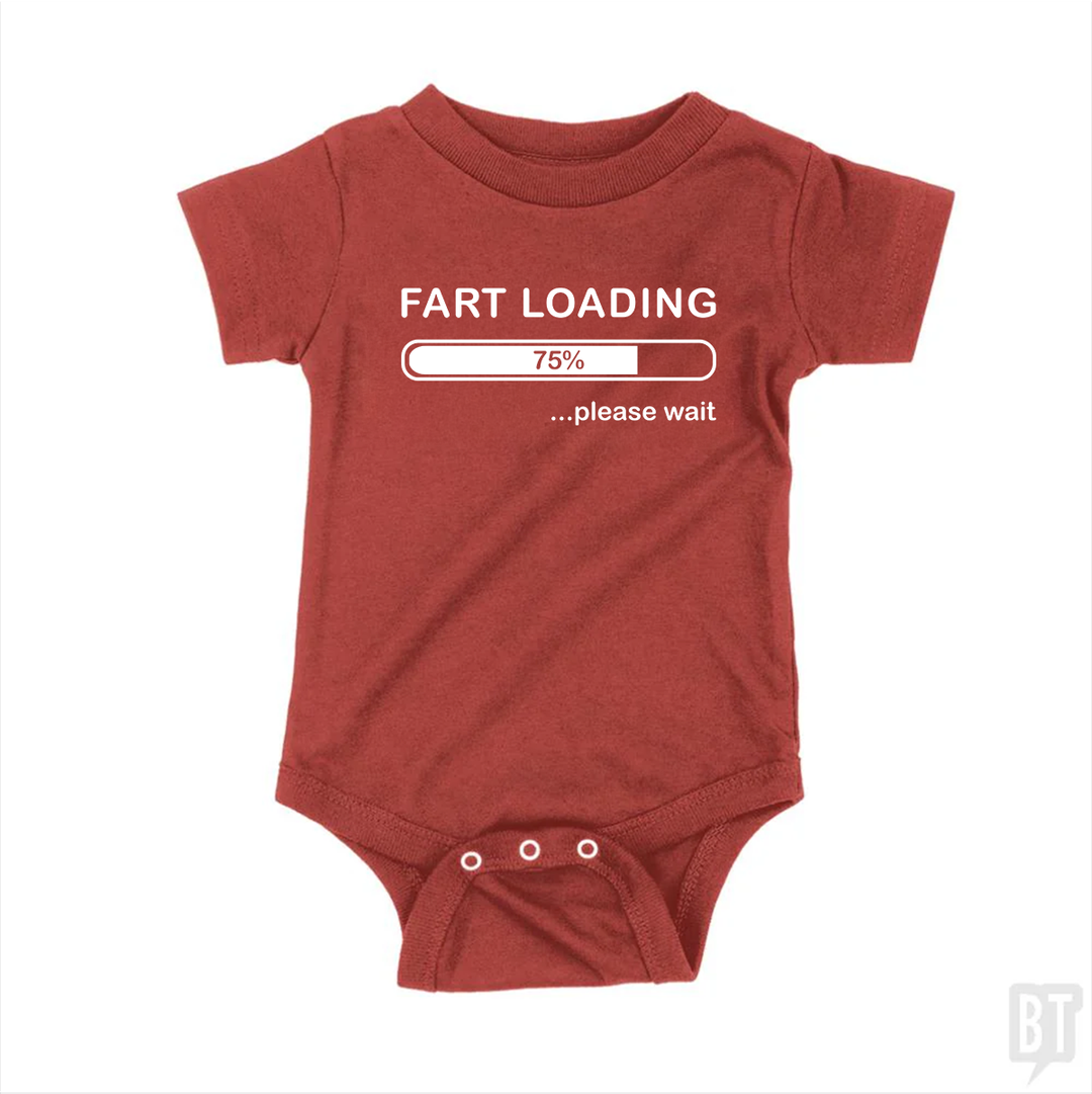 Fart Loading Baby One-Piece
