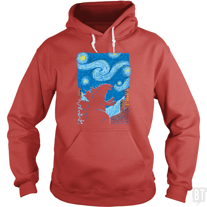 Gogh-Zilla Hoodie