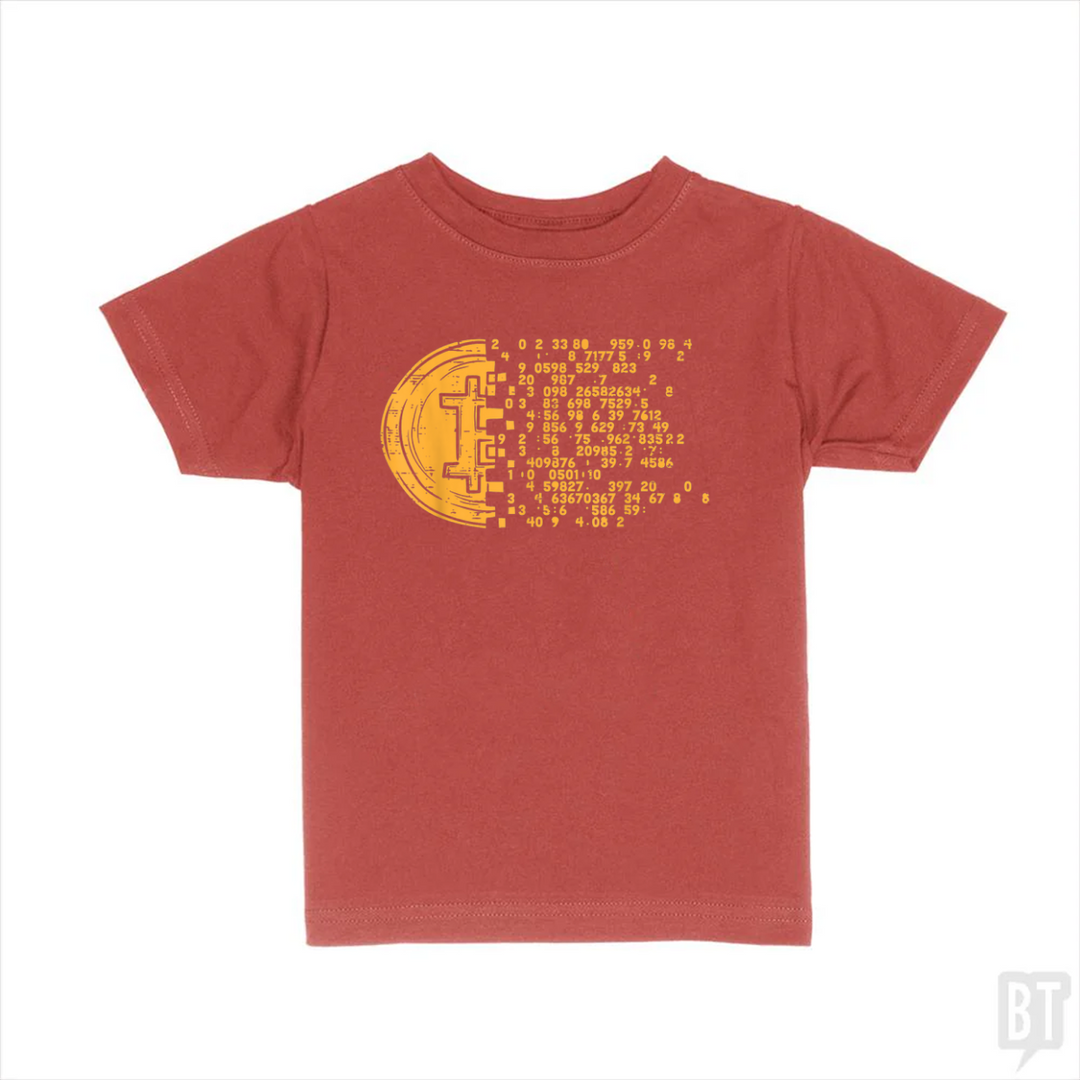 Bitcoin Digital Kids Shirt