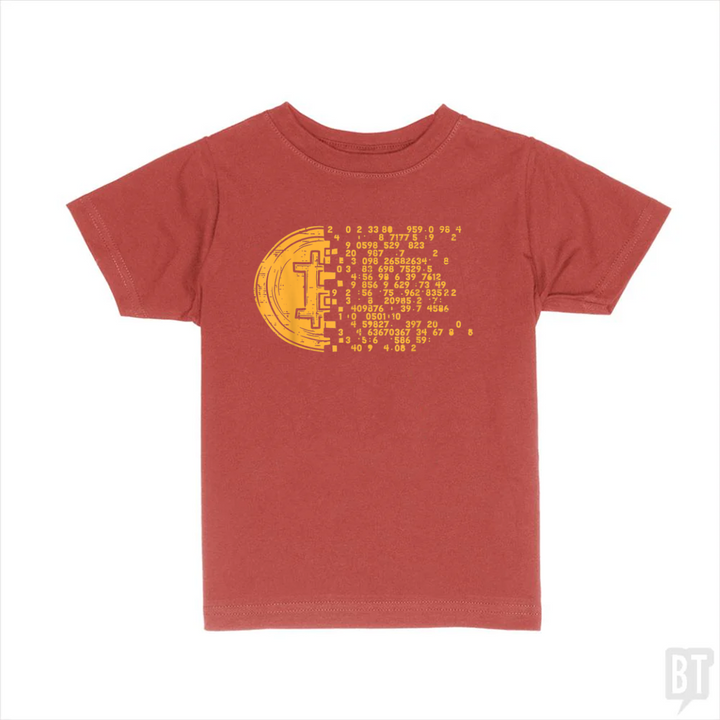 Bitcoin Digital Kids Shirt