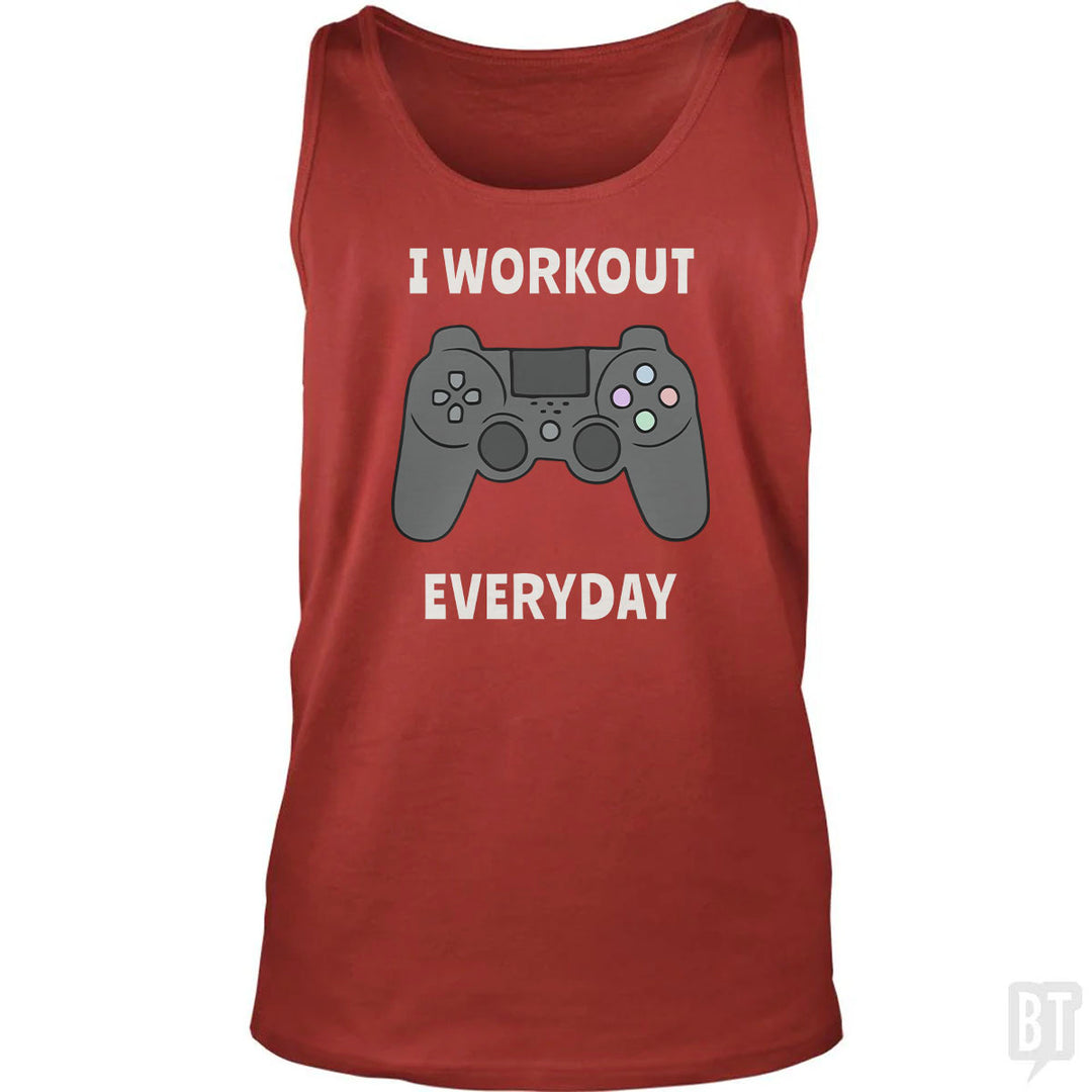 I Workout Everyday Tank Top