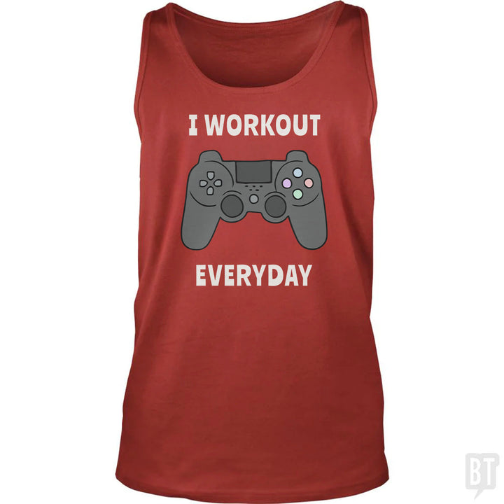 I Workout Everyday Tank Top