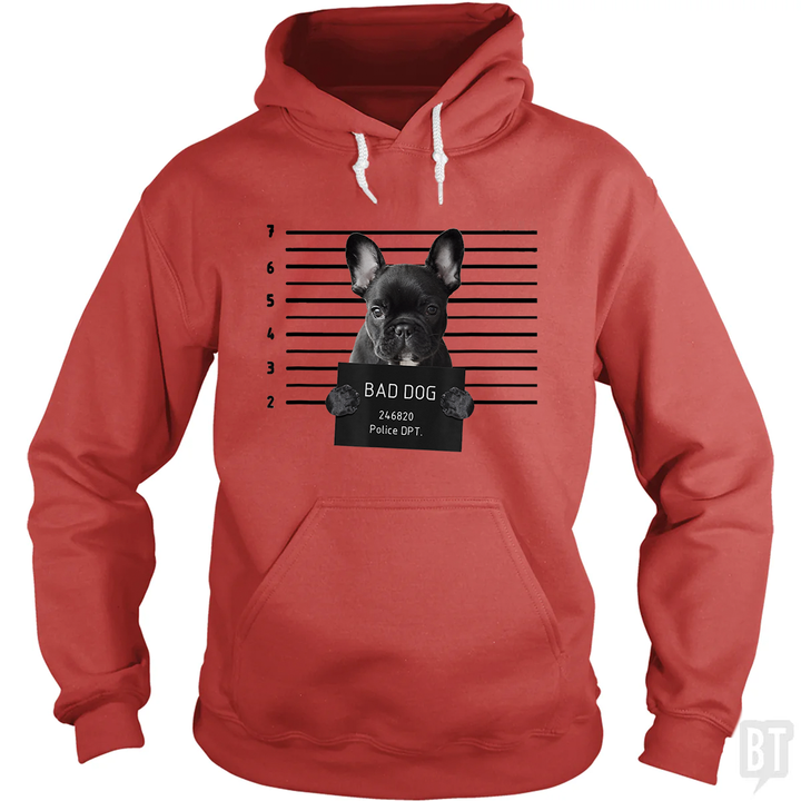 French Bulldog Prison Hoodie