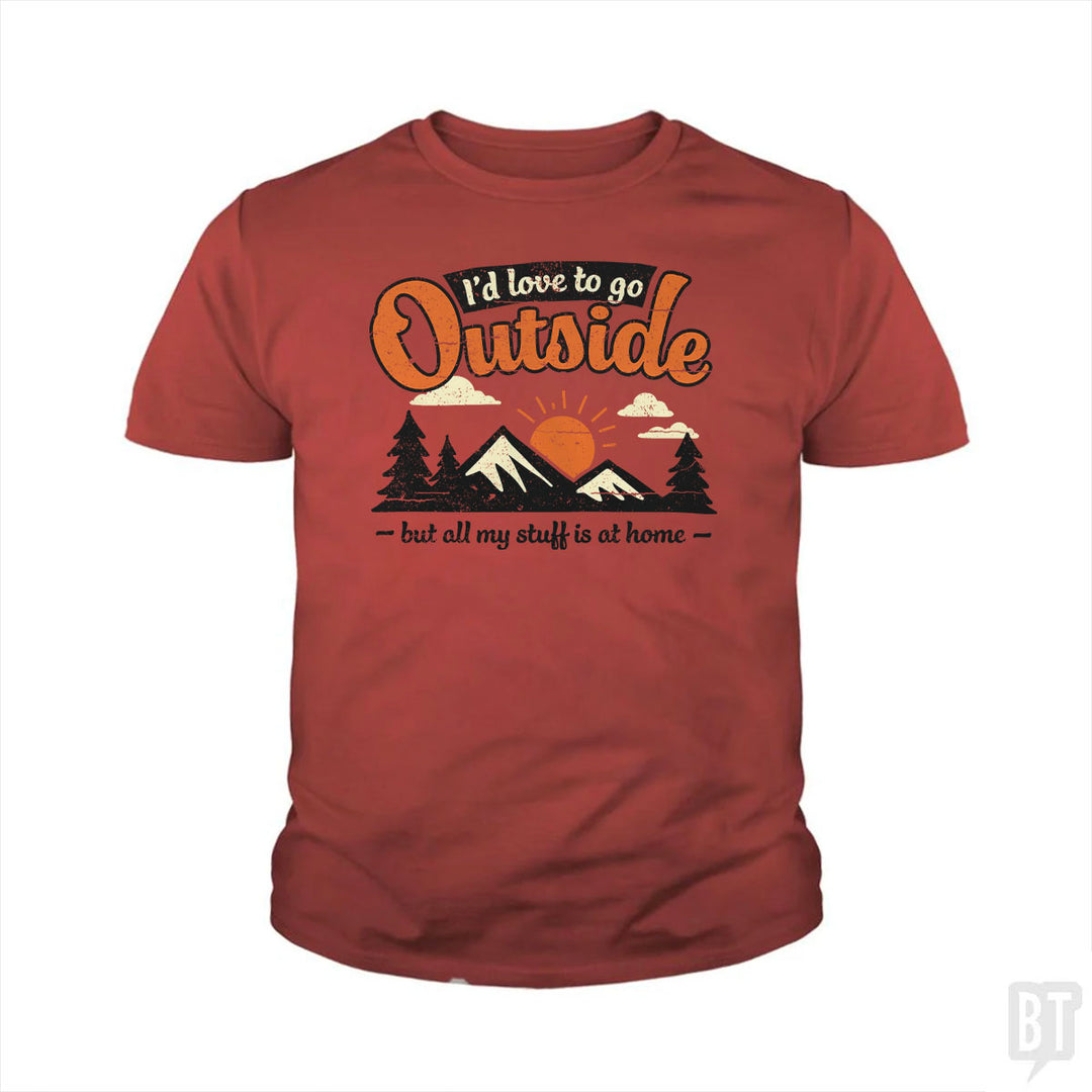 All My Stuff Is At Home Kids Shirt
