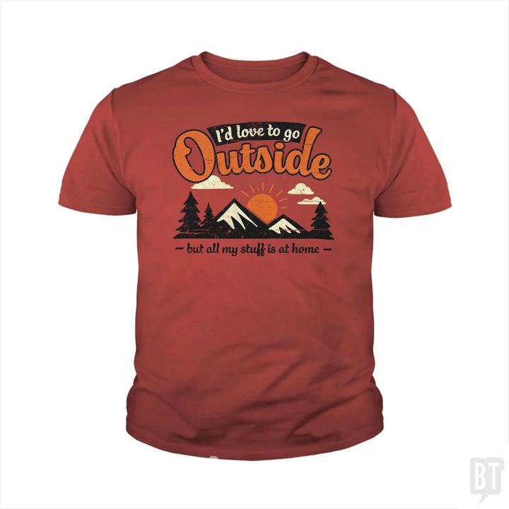 All My Stuff Is At Home Kids Shirt