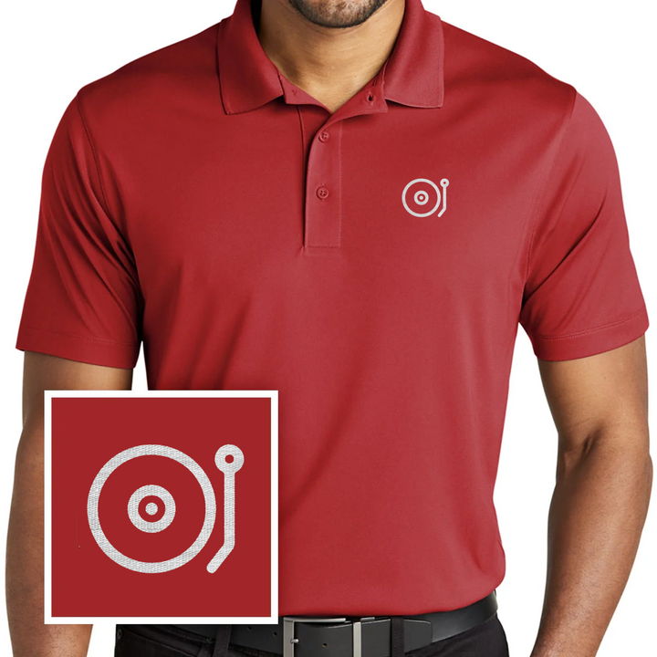 Turntable Music Polo Shirt
