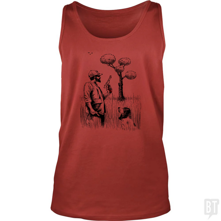 Dog Man Tank Top