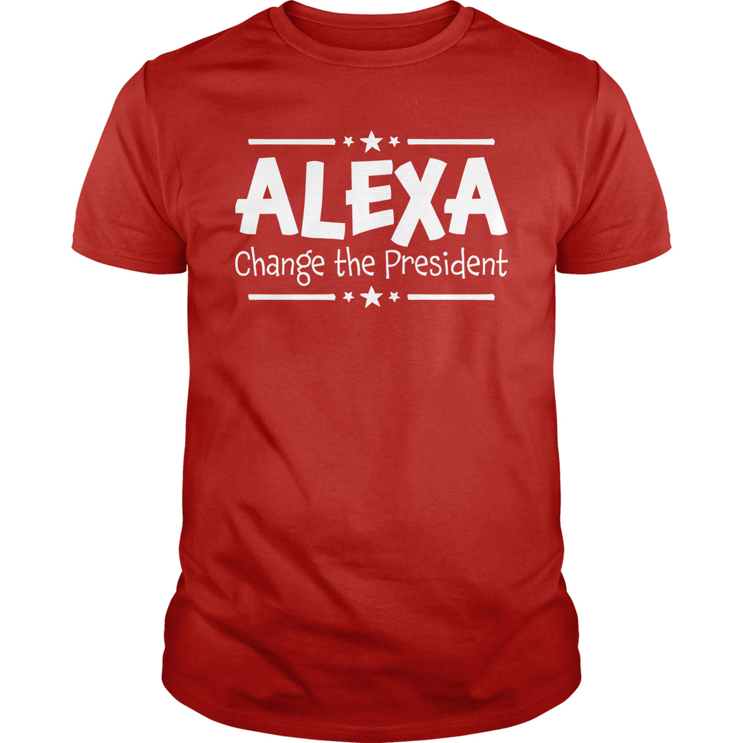 Alexa Change The President