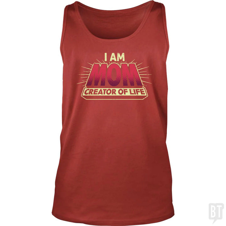 Mom-Creator of Life Tank Top