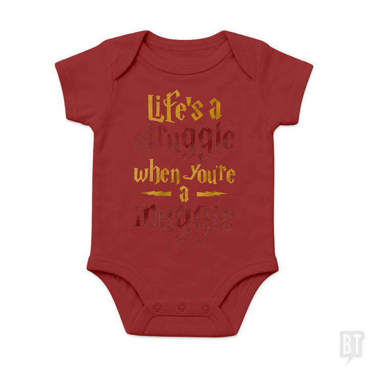 Muggle Struggle Baby One-Piece
