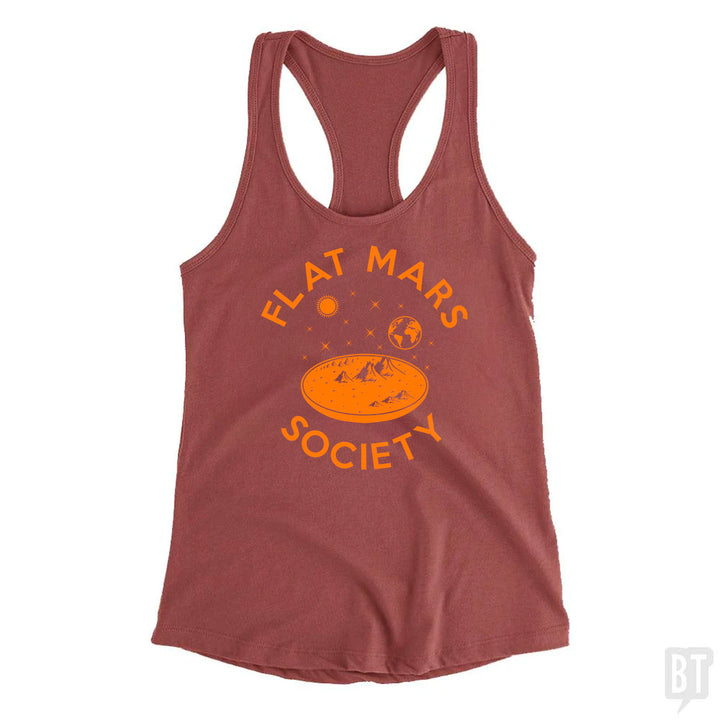 Flat Mars Society Tank Top