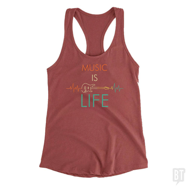Music Is Life Tank Top