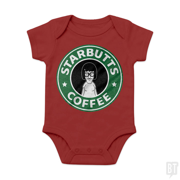 Starbutts Coffee Baby One-Piece