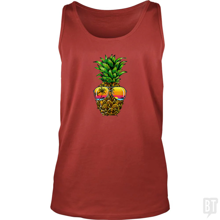 Sunglasses Pineapple Tank Top