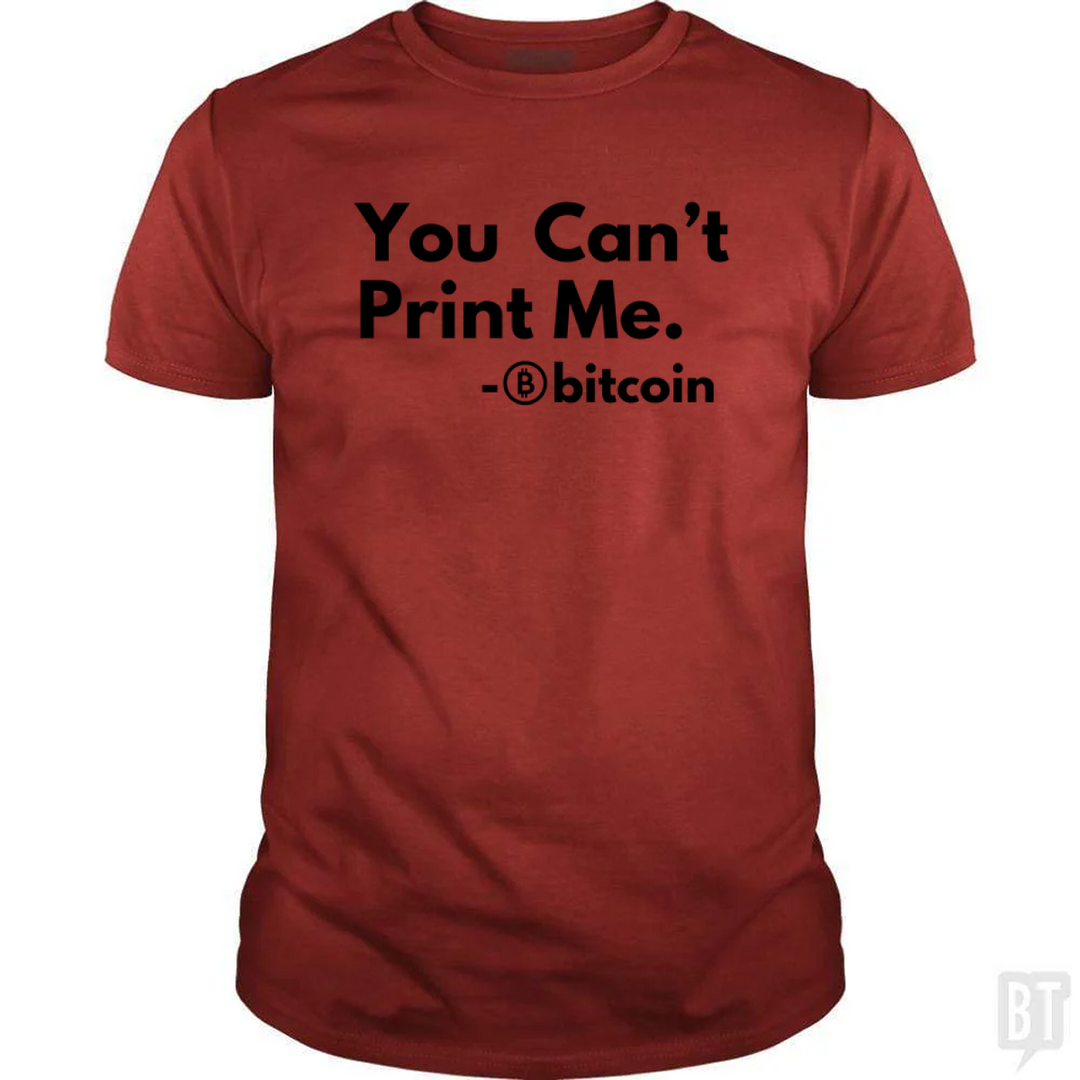 You Can’t Print Me