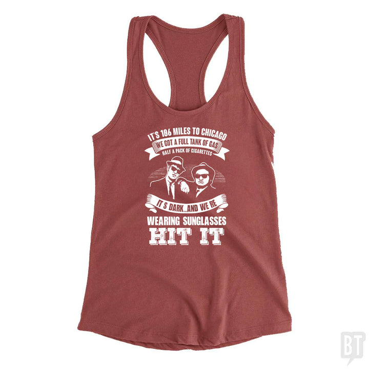 Blues Brothers Hit It Tank Top